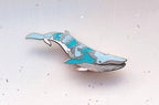 Bryde's Whale (Star Shine) Glow in the Dark Enamel Pin