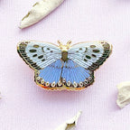 Large Blue Butterfly (Phengaris arion) Enamel Pin