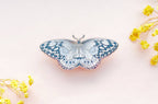 Paper Kite Butterfly (Idea leuconoe) Enamel Pin