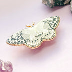 Paper Kite Butterfly (Idea leuconoe) Enamel Pin