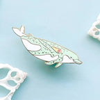 Shepherd's Beaked Whale | Collectible | Enamel Pin