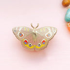 Buckeye Butterfly (Junonia coenia) Enamel Pin