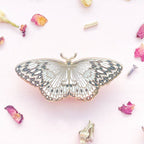 Paper Kite Butterfly (Idea leuconoe) Enamel Pin