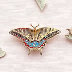 Eastern Tiger Swallowtail Butterfly (Papilio glaucus) Enamel Pin