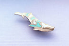 Bryde's Whale (Star Shine) Glow in the Dark Enamel Pin
