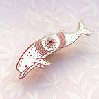 Ancient Zygophyseter | Sperm Whale | Collectible | Enamel Pin