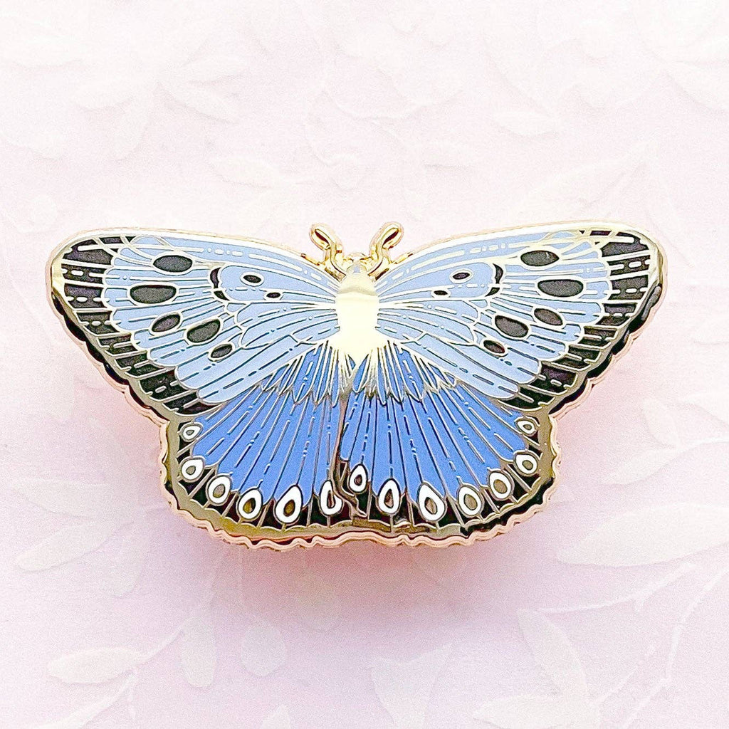Large Blue Butterfly (Phengaris arion) Enamel Pin
