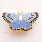 Large Blue Butterfly (Phengaris arion) Enamel Pin