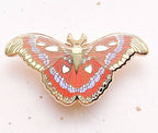 Atlas Moth (Attacus atlas) Enamel Pin