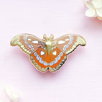 Atlas Moth (Attacus atlas) Enamel Pin