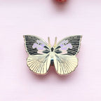 California Dogface Butterfly (Zerene eurydice) Enamel Pin
