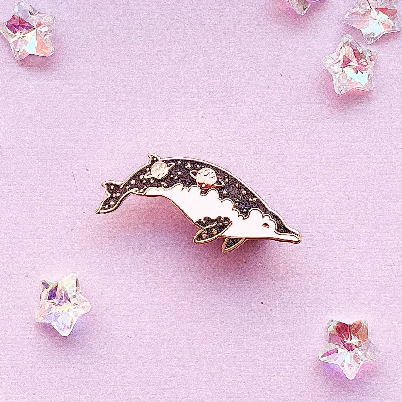 True's Beaked Whale |Two Sisters | Collectible | Enamel Pin