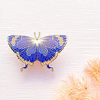 Colorado Hairstreak Butterfly (Hypaurotis crysalus) Enamel Pin