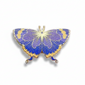 Colorado Hairstreak Butterfly (Hypaurotis crysalus) Enamel Pin