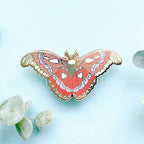Atlas Moth (Attacus atlas) Enamel Pin