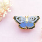Large Blue Butterfly (Phengaris arion) Enamel Pin