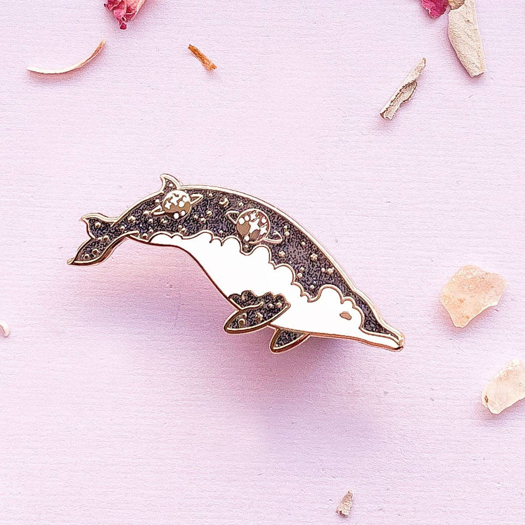 True's Beaked Whale |Two Sisters | Collectible | Enamel Pin