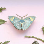 Widespread Forester Butterfly (Euphaedra medon) Enamel Pin