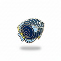 Tiny Emperor Angelfish | Ocean Life | Hard Enamel Pin