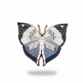 Blue Oakleaf Butterfly (Kallima horsfieldii) Enamel Pin