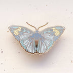 Widespread Forester Butterfly (Euphaedra medon) Enamel Pin
