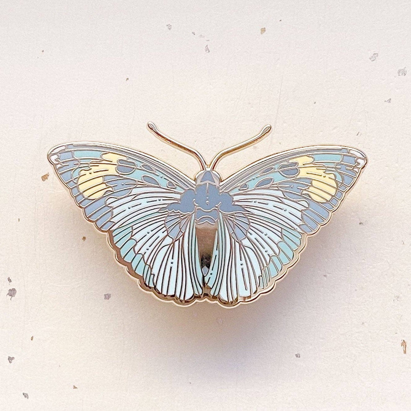 Widespread Forester Butterfly (Euphaedra medon) Enamel Pin