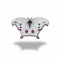 Forest Mother of Pearl Butterfly (Protogoniomorpha parhassus) Enamel Pin
