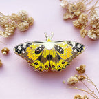 Painted Lady Butterfly (Vanessa cardui) Enamel Pin