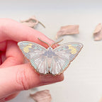 Widespread Forester Butterfly (Euphaedra medon) Enamel Pin