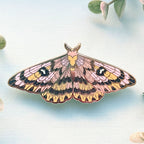 Sheep Moth (Hemileuca eglanterina) Enamel Pin