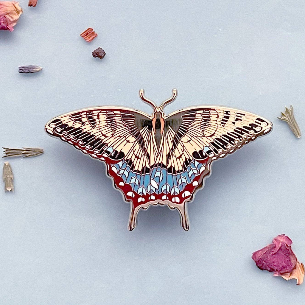 Eastern Tiger Swallowtail Butterfly (Papilio glaucus) Enamel Pin