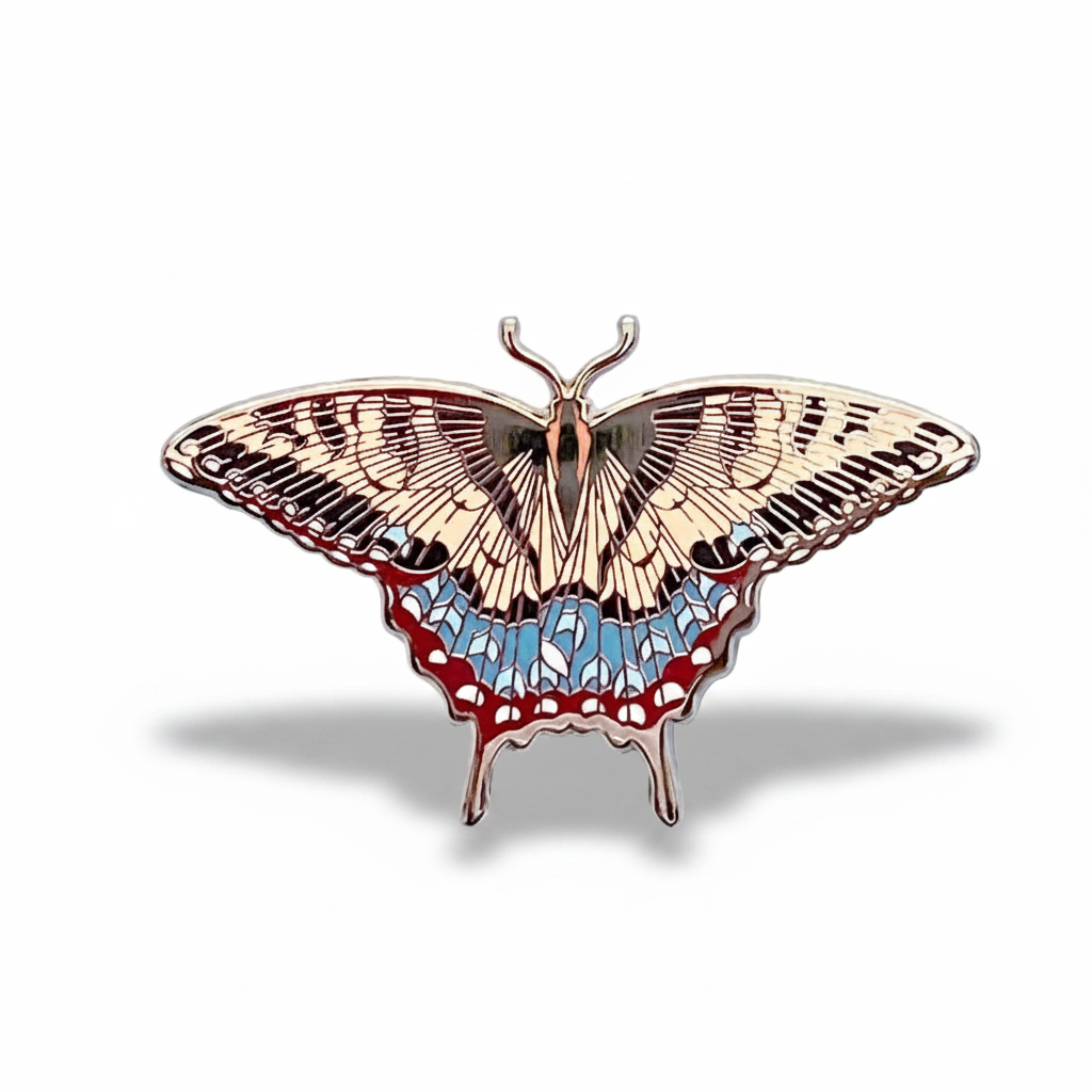 Eastern Tiger Swallowtail Butterfly (Papilio glaucus) Enamel Pin