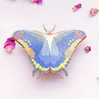 Two-Tailed Pasha Butterfly (Charaxes jasius) Enamel Pin