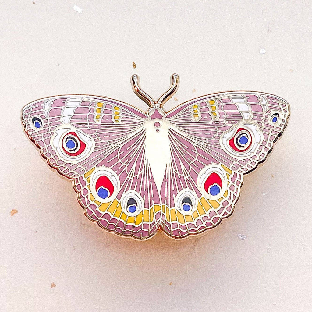 Buckeye Butterfly (Junonia coenia) Enamel Pin