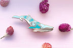 Bryde's Whale (Star Shine) Glow in the Dark Enamel Pin
