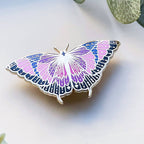 Noble Leafwing Butterfly (Fountainea nobilis) Enamel Pin