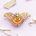 Atlas Moth (Attacus atlas) Enamel Pin