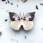 California Dogface Butterfly (Zerene eurydice) Enamel Pin