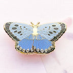 Large Blue Butterfly (Phengaris arion) Enamel Pin