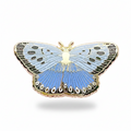 Large Blue Butterfly (Phengaris arion) Enamel Pin