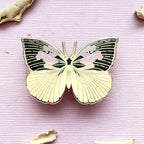 California Dogface Butterfly (Zerene eurydice) Enamel Pin